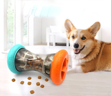 Juguete para mascotas con fuga de comida, juguete para perros, pelota con fuga de comida y mordedura