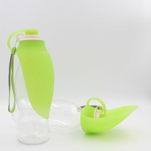 Dispensador de agua portátil para mascotas, comedero a prueba de fugas