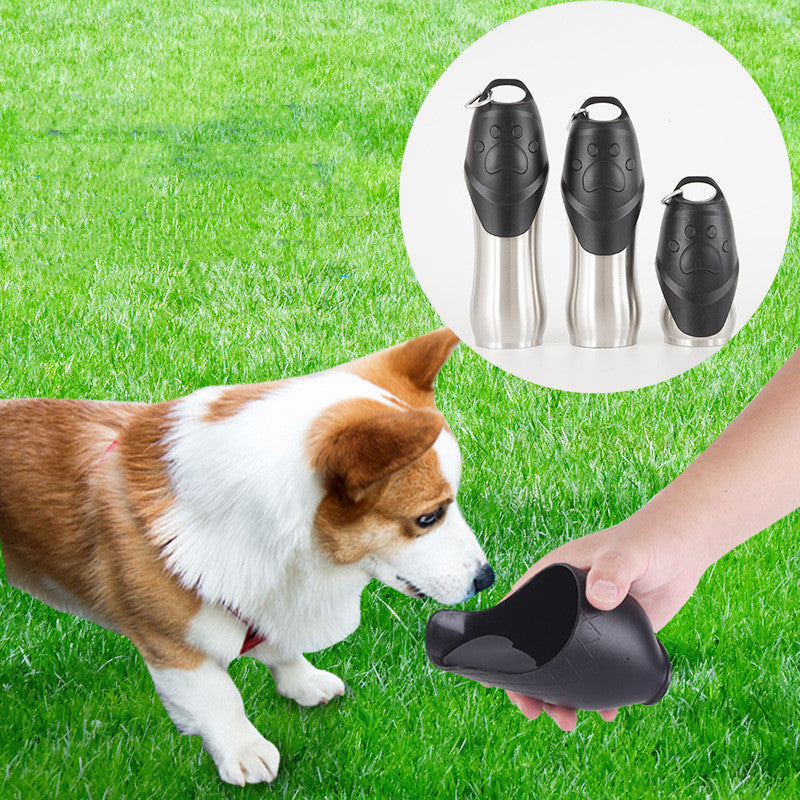 Botella de agua portátil para mascotas, para gatos y perros, para exteriores