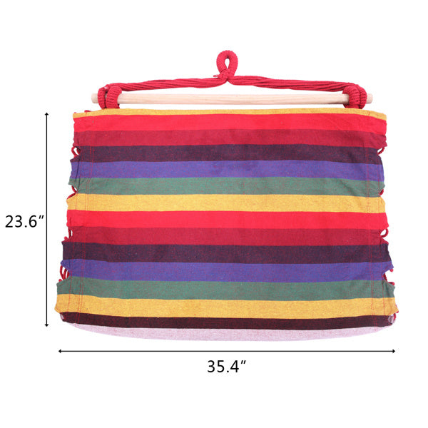 CozyCloud™ – Rainbow Hanging Chair with 2 Cushions