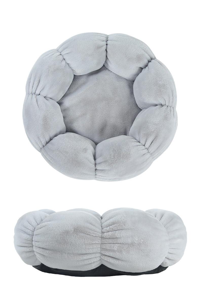 Floral Haven Pet Bed - Luxurious Flower-Shaped Blanket For Dogs And
