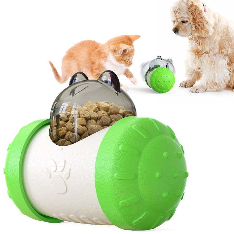 Juguetes para mascotas, pelota de comida con fugas para perros y gatos, juguetes interactivos