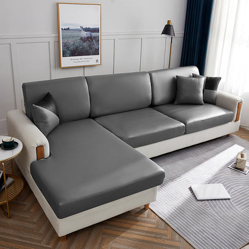 LuxFit™ – Elastic Waterproof Leather-Style Sofa Slipcover