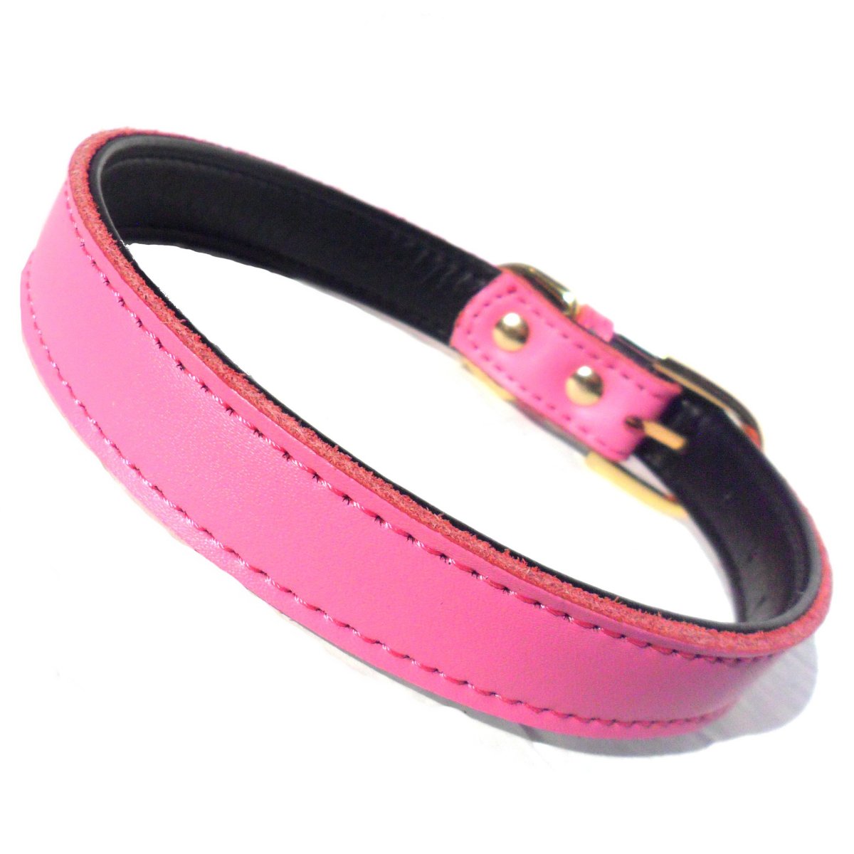 Collares Chelsea lisos para perros (4 tamaños) de 8 a 16 pulgadas