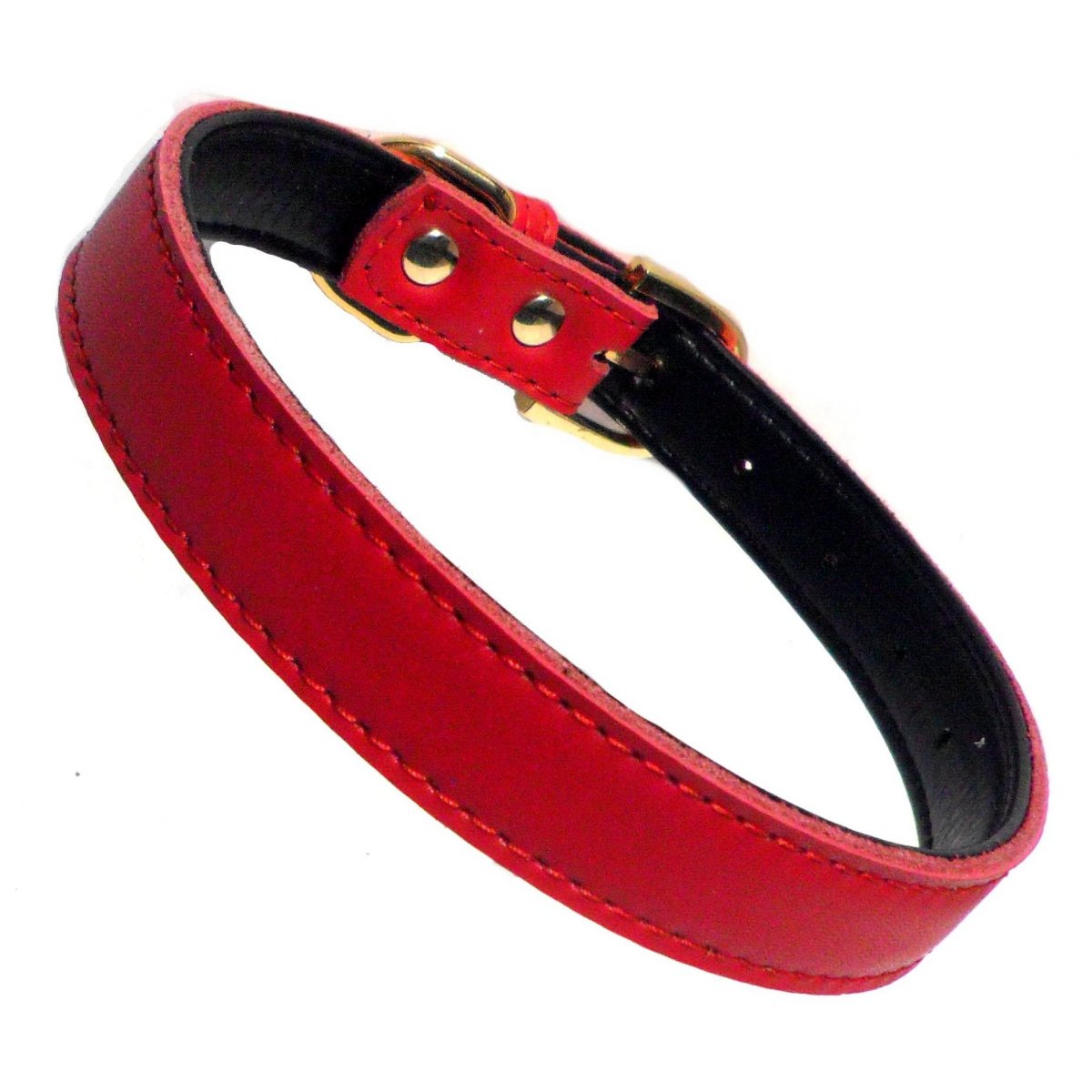 Collares Chelsea lisos para perros (4 tamaños) de 8 a 16 pulgadas