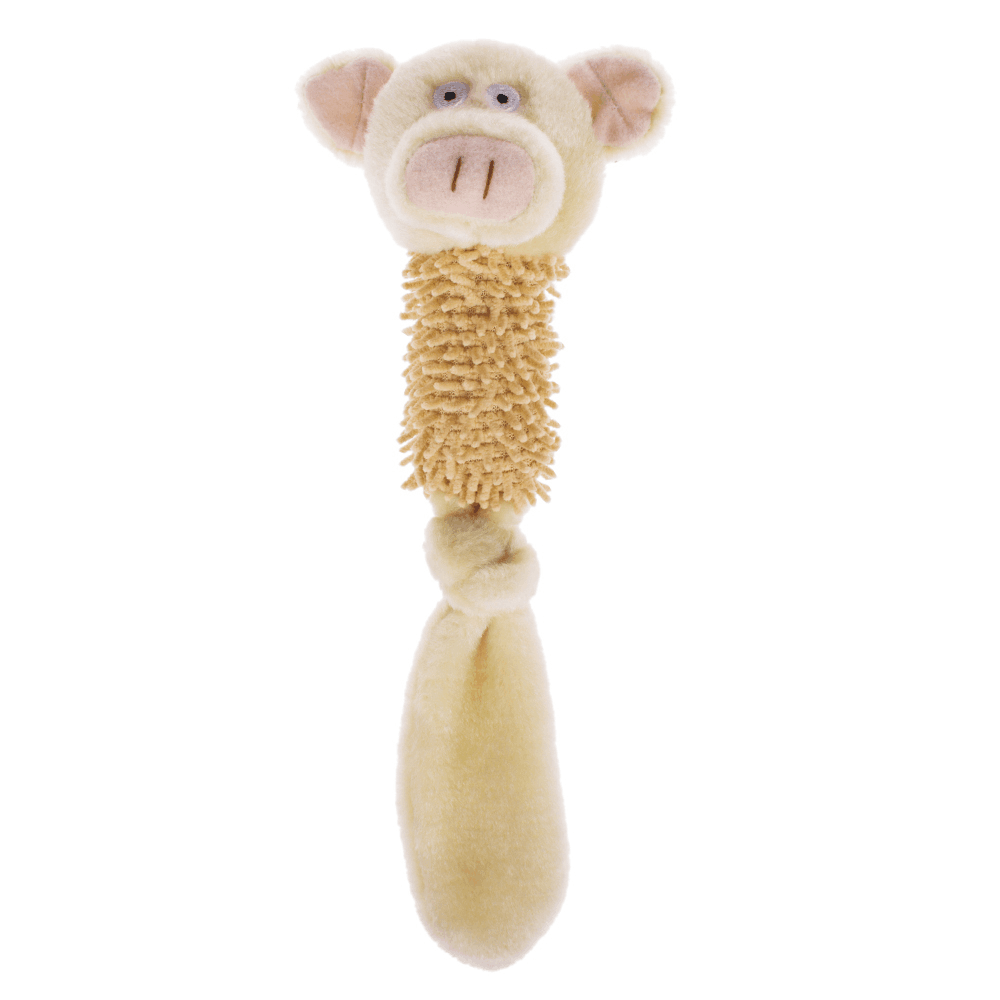 Juego de 6 adorables juguetes de peluche para perros con envío rápido