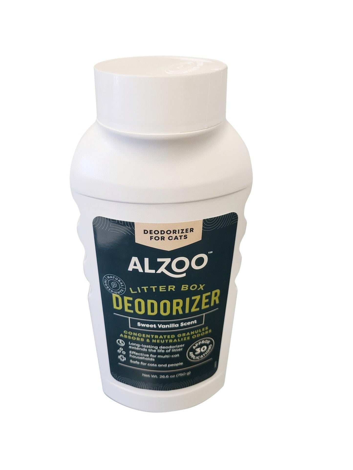 ALZOO Sweet Vanilla Plant-Based Cat Litter Deodorizer