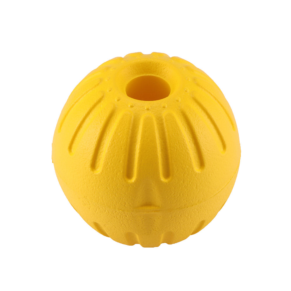 Juguete portátil para mascotas con forma de bola hueca de EVA