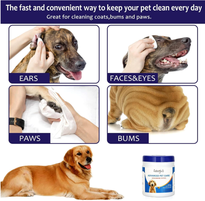 Toallitas para mascotas con hisopos de algodón gratis
