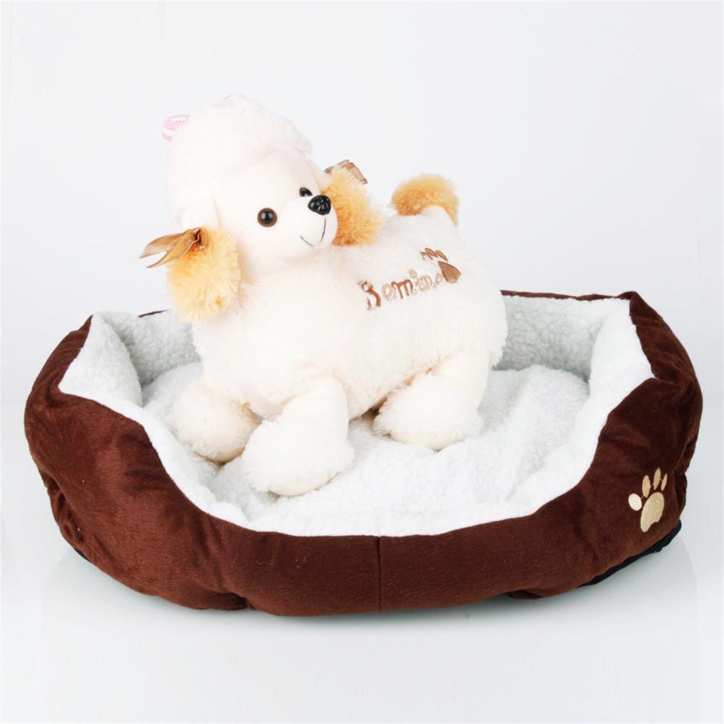 Pet Dog Cat Pad Bed Mat House Bag Cotton Warm and Soft Waterloo M Size