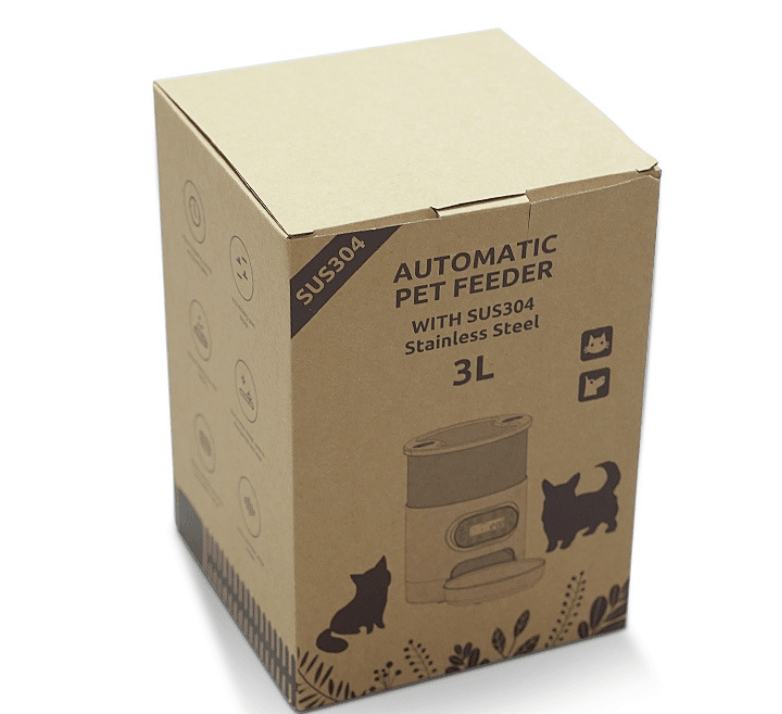 Comedero para mascotas con control remoto Smartpaws: dispensador automático de comida con