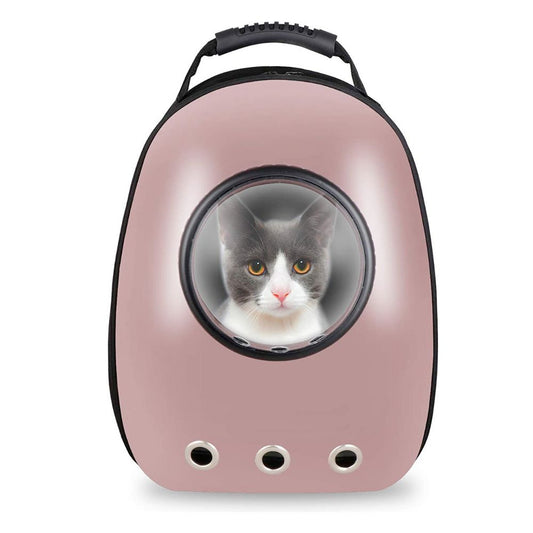 Mochila de viaje rígida para mascotas