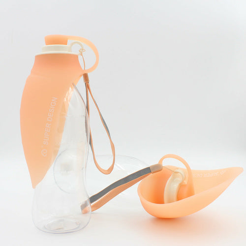 Dispensador de agua portátil para mascotas, comedero a prueba de fugas