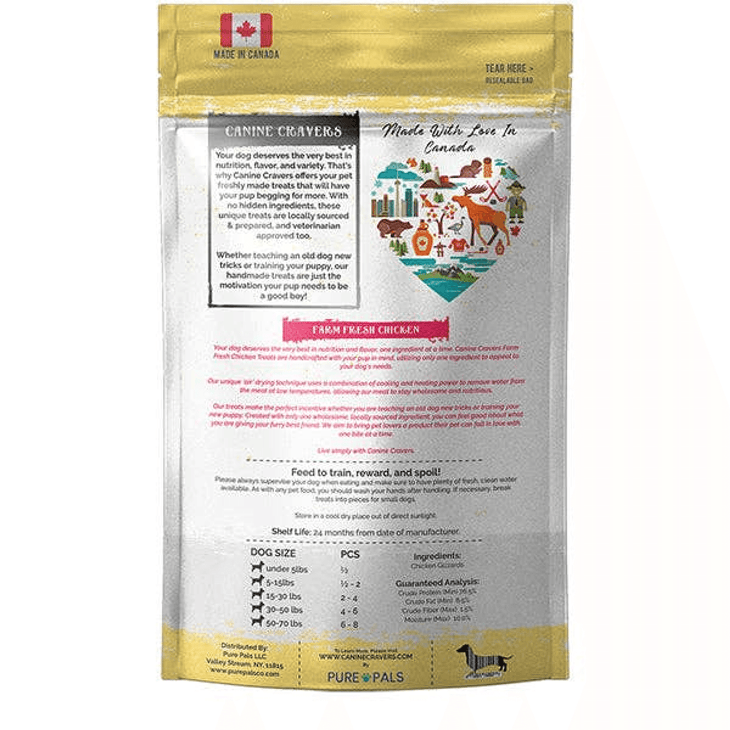 Farm Fresh Single-Ingredient Chicken Breast Treats for Pets
