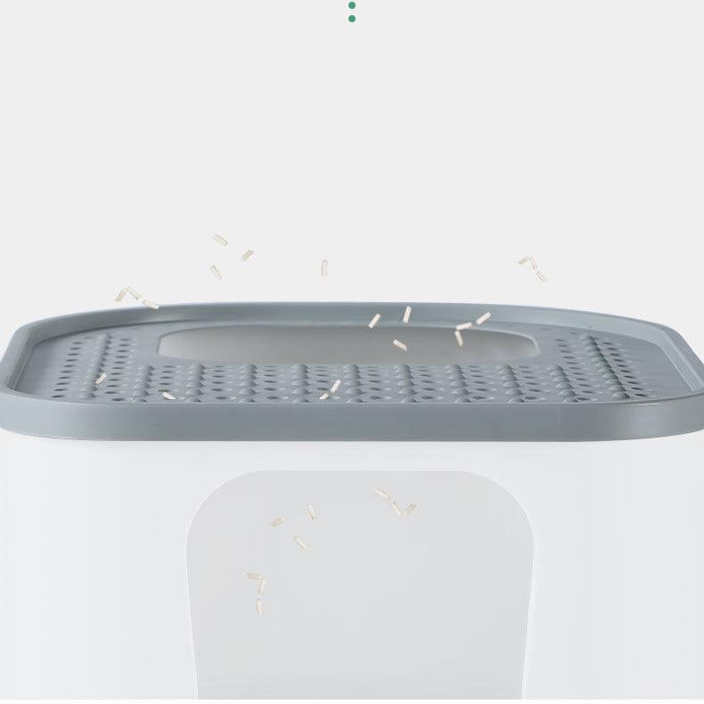 Bandeja para arena para gatos Splashguard: diseño cerrado, elegante y práctico