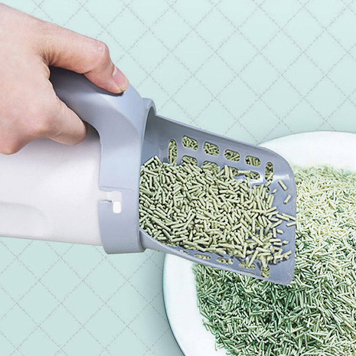 Ultimate Cat Litter Scoop With Built-In Trash Can - The Perfect