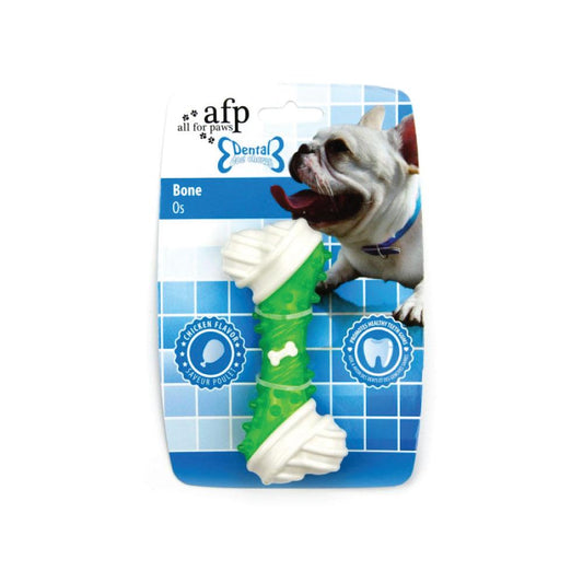 Dog Chew Bone - Green Chicken Flavour Taste - Puppy Dental Teething
