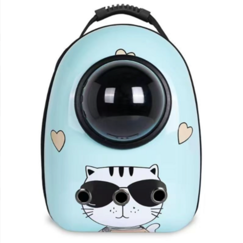 Mochila de viaje rígida para mascotas