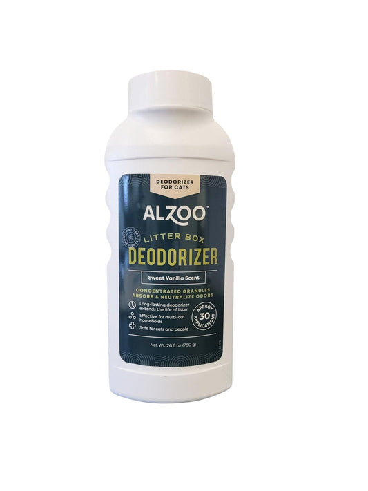ALZOO Sweet Vanilla Plant-Based Cat Litter Deodorizer