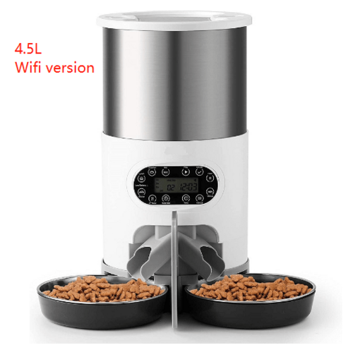 Comedero para mascotas con control remoto Smartpaws: dispensador automático de comida con