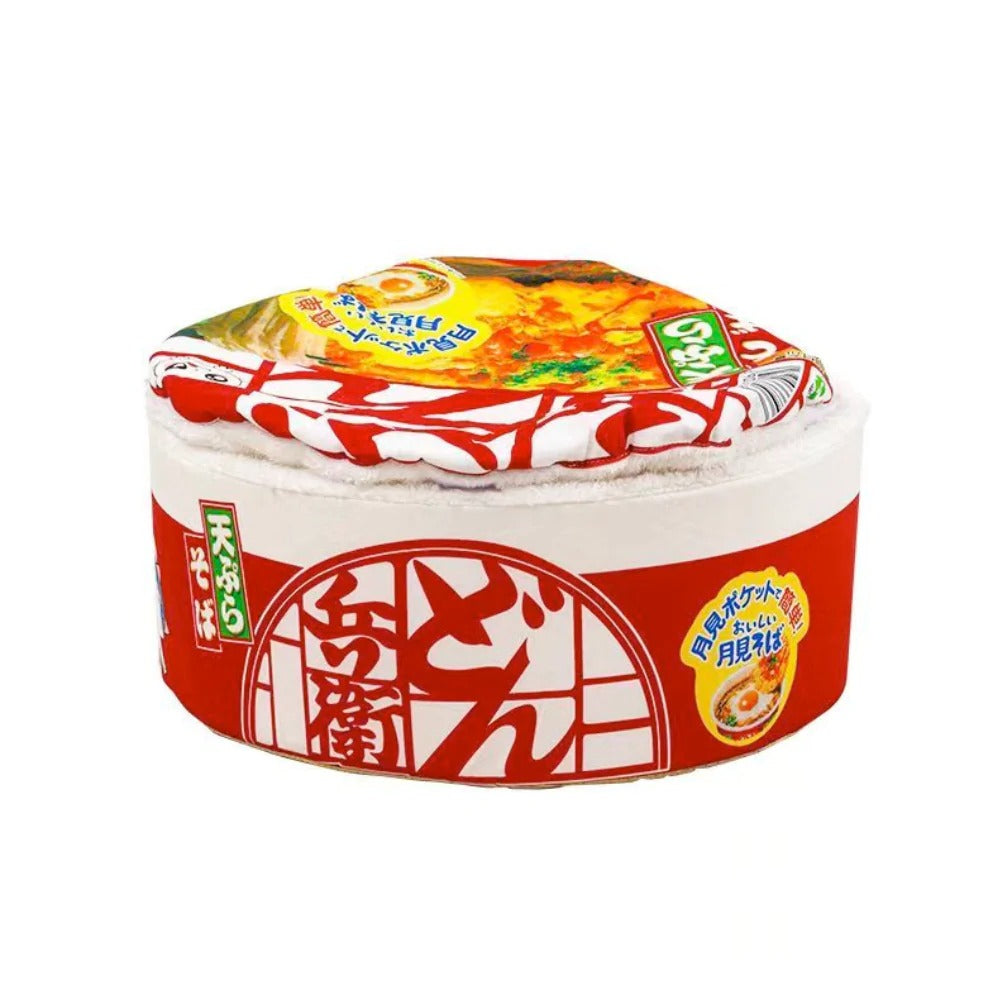 Cama con cojín de ramen para mascotas