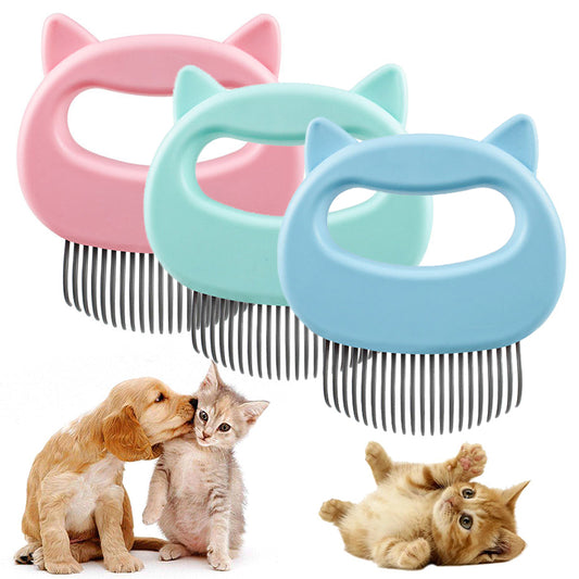 Cepillo de masaje para mascotas, herramienta de masaje para el cuidado de mascotas para eliminar pelos sueltos
